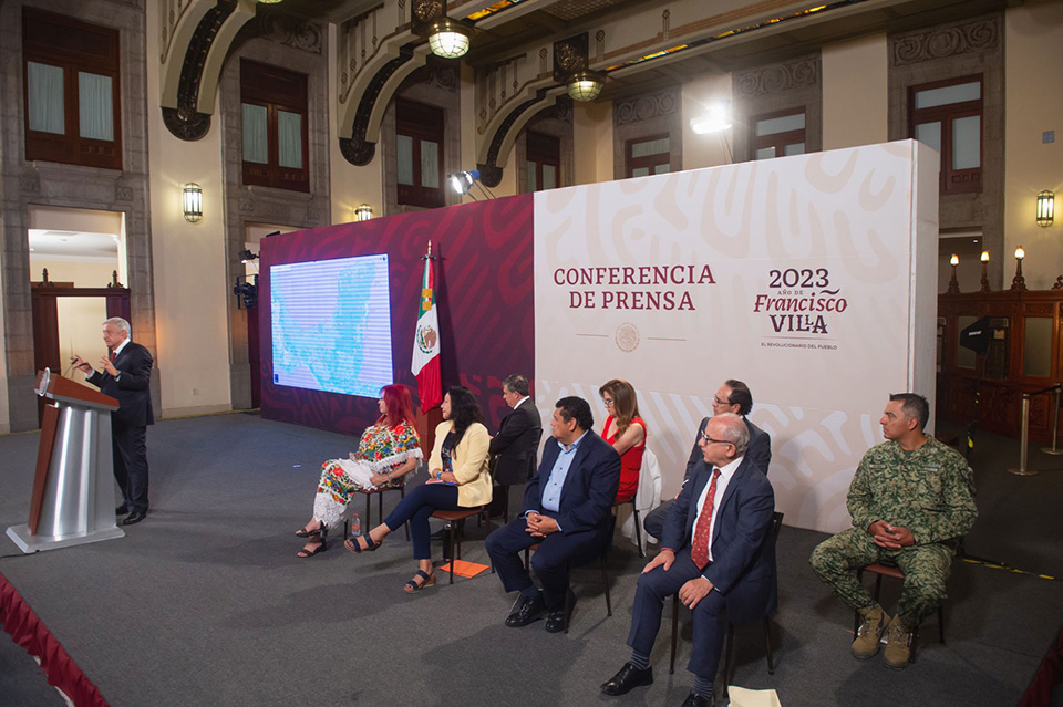 La llegada del primer Tren Maya a Cancún todo un acontecimiento: AMLO