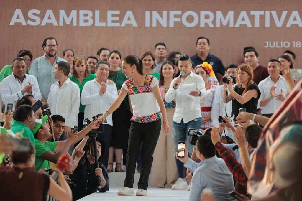 ’’En todo el mundo reconocen que aquí se está dando bienestar’’: Desde Quintana Roo, Claudia Sheinbaum destaca que México vive su mejor momento con la 4T