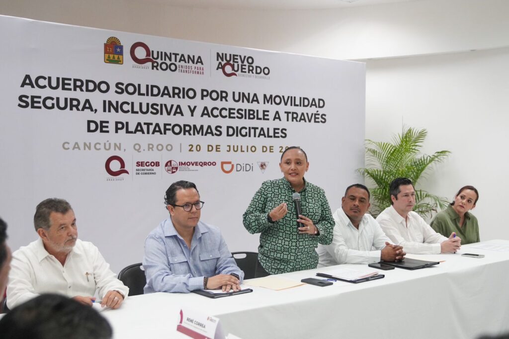 Firma de Acuerdo Solidario entre FUTV y DiDi México para Mejorar la Movilidad en Quintana Roo