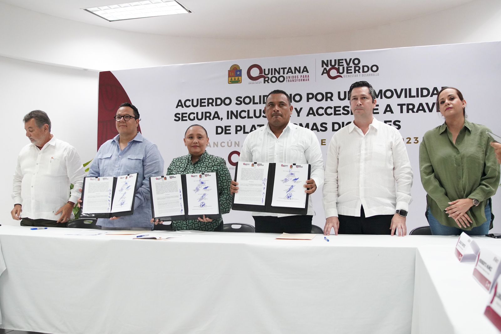 Firma de Acuerdo Solidario entre FUTV y DiDi México para Mejorar la Movilidad en Quintana Roo