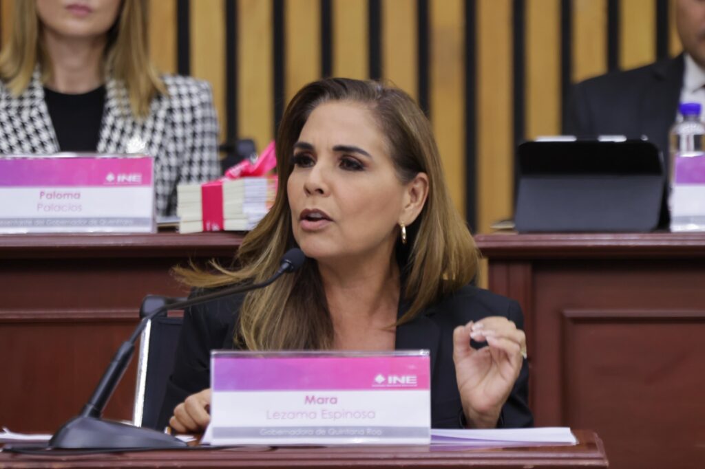 Mara Lezama participa en reunión de la CONAGO con integrantes del INE