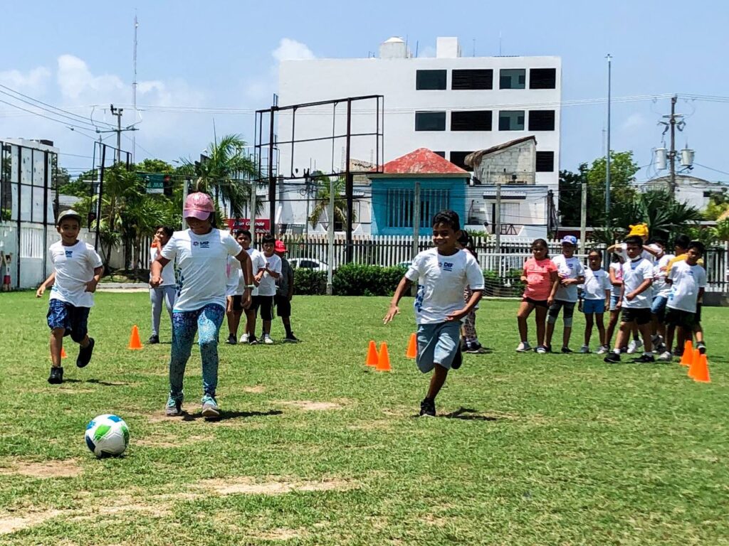 Listo DIF Solidaridad para el curso de verano “Baxal Paal 2023”