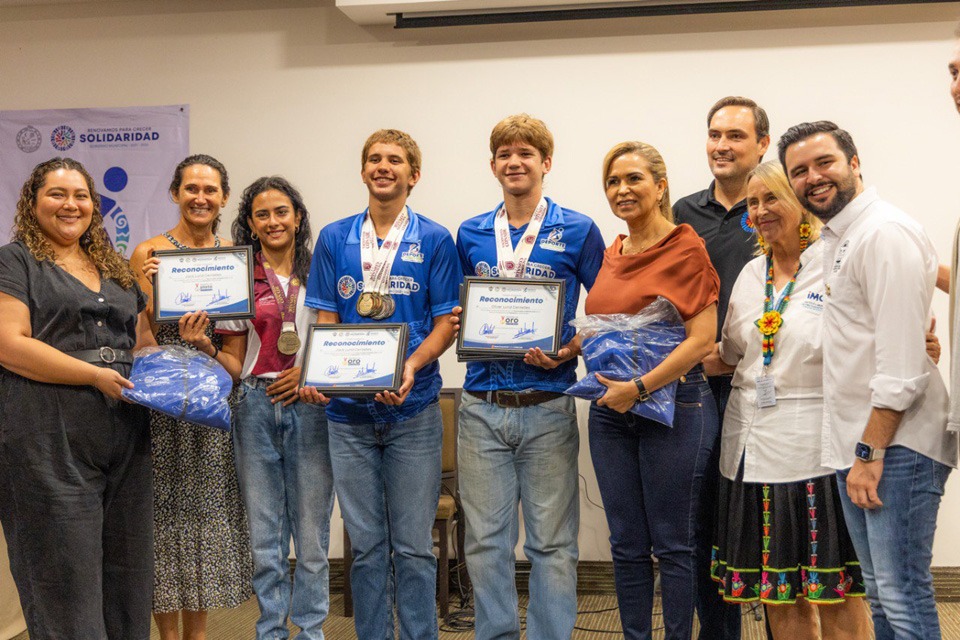 Reconocen a los medallistas de Solidaridad de los Nacionales CONADE