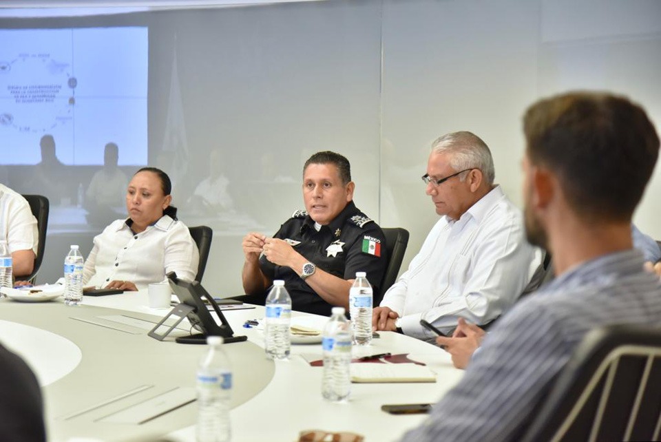 Reunión para definir estrategia de seguridad y turismo en Quintana Roo