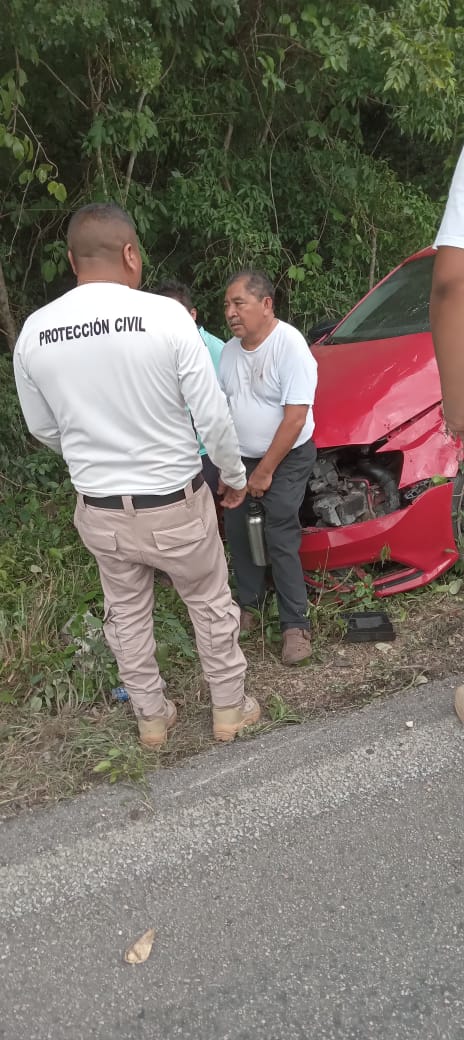 Accidente "con suerte" en Lázaro Cárdenas