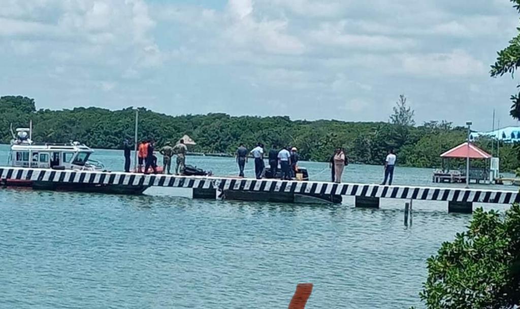 Descubren Embarcación Modificada Tipo Submarino en Costas del Sur de Quintana Roo