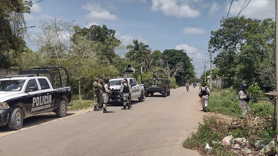 Ataque a balazos moviliza a Policía de Carrillo Puerto