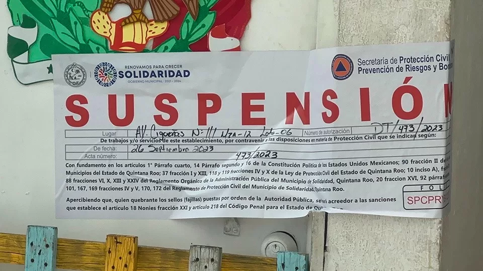 Clausuran Estancia infantil de Playa del Carmen por no contar con los permisos