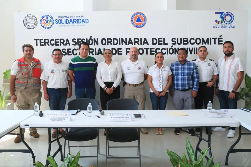 Solidaridad primer municipio en actualizar su Atlas de Riesgo