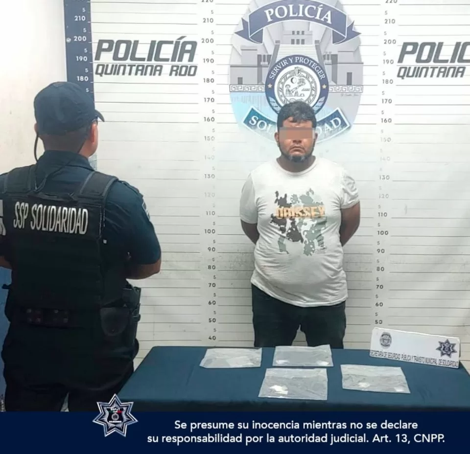 Aprehenden a narcomenudistas en distintos puntos de Playa del Carmen