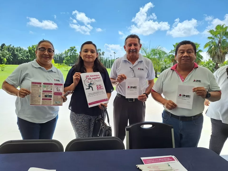 El INE promueve entre los jóvenes de Quintana Roo tramitar la credencial para votar