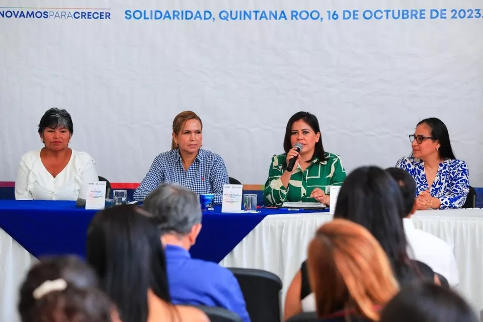 Firman convenio para combatir en Solidaridad la violencia política de género