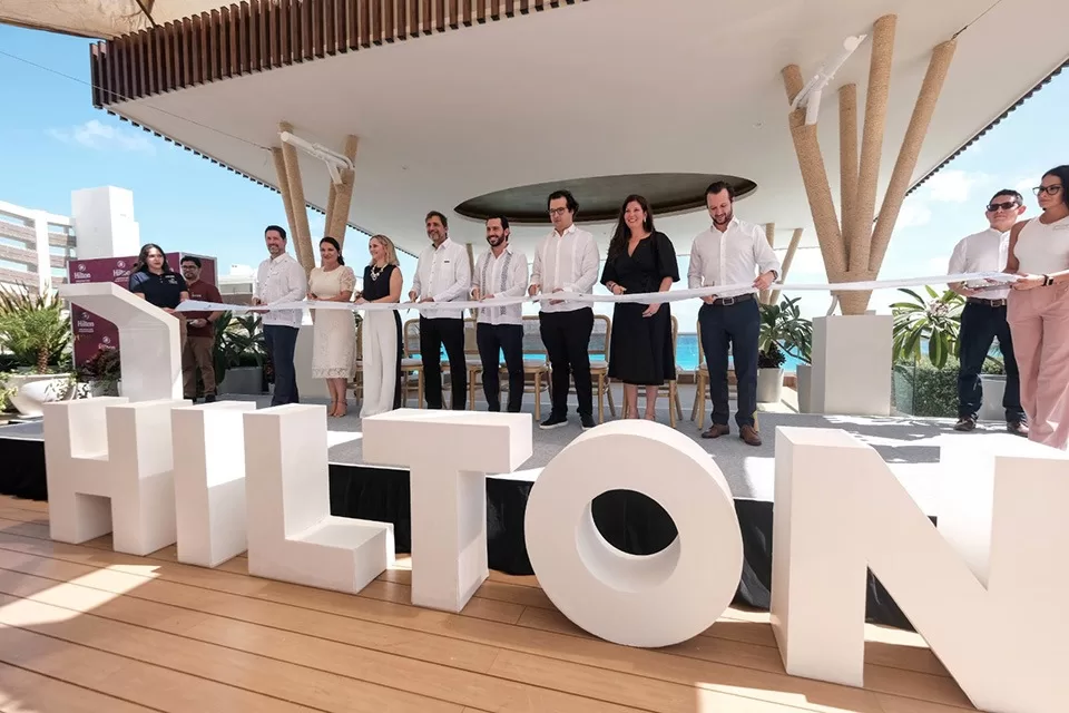 En Cancún el hotel número 90 de la cadena Hilton en México