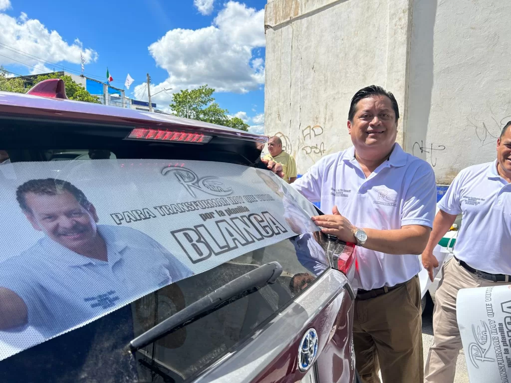 Rubén Carrillo se compromete a transformar el Sindicato de Taxistas de Cancún