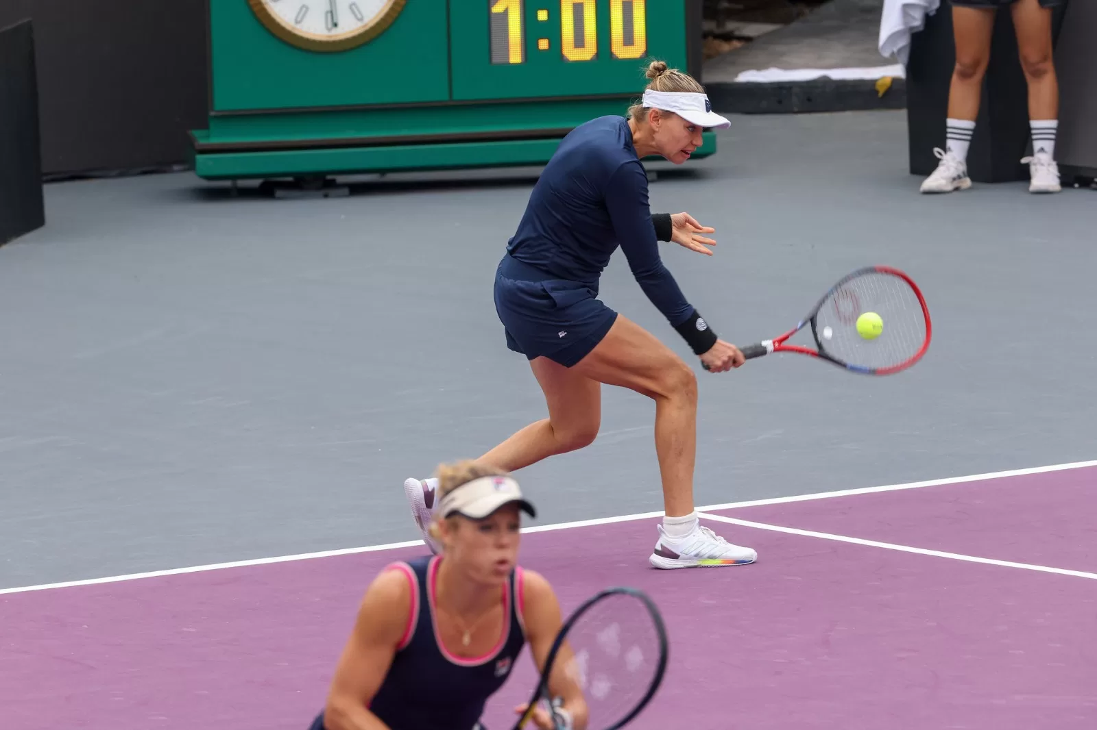 Zvonareva- Siegemund eliminan a Pegula-Gauff en las WTA Finals Cancún