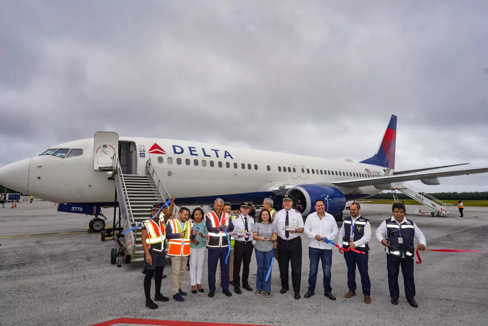 Logro histórico de la presidenta Juanita Alonso con el regreso de DELTA airlines 