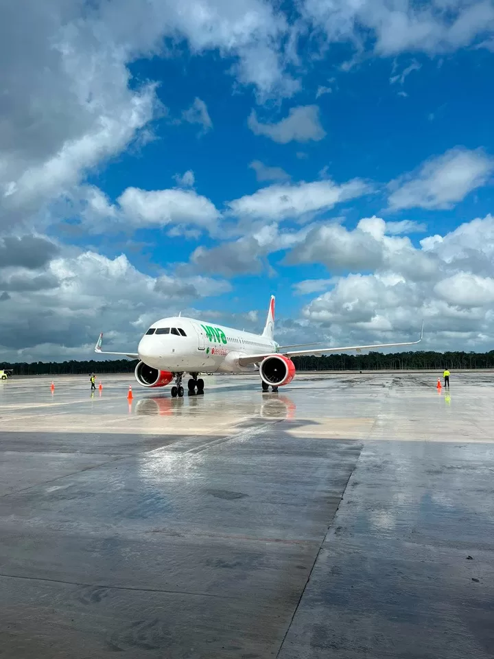 Viva Aerobus inaugura aeropuerto de Tulum con rutas a Monterrey la Ciudad de México