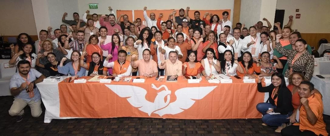 Movimiento ciudadano fortalecerá en Quintana Roo su estructura electoral para los comicios de 2024