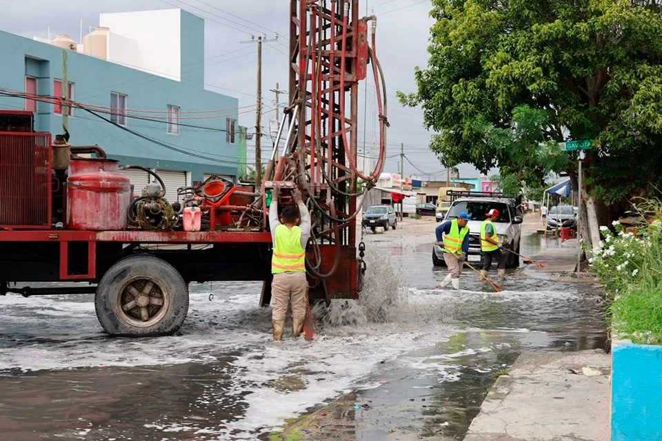 En lo que va del año se desazolvaron cerca de 3,000 pozos de absorción en Cancún