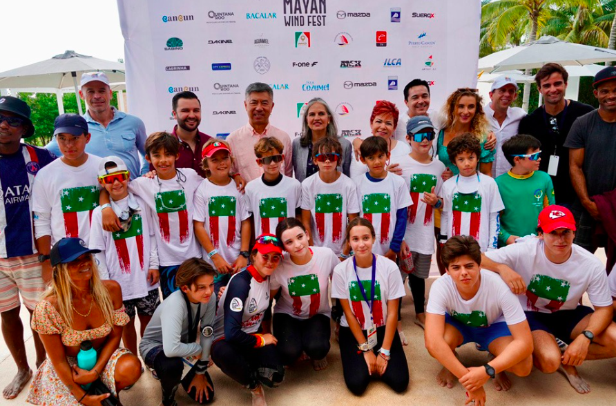 Inicia la primera edición del "Mayan Wind Fest 2024" de vela