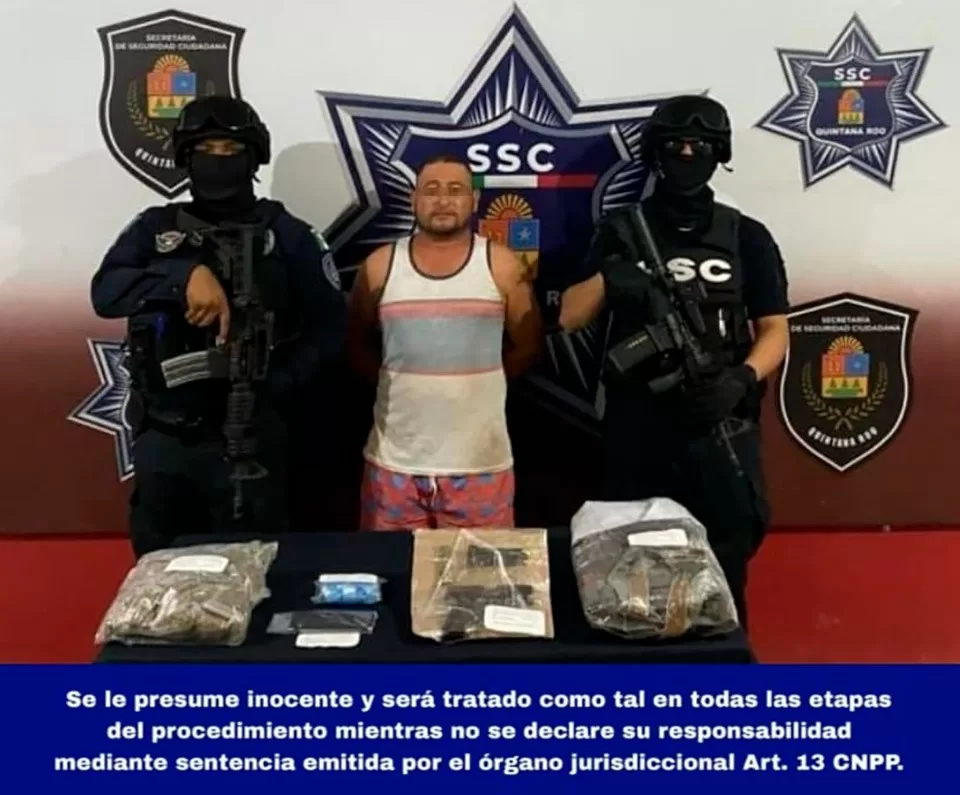 Sorprendido con 179 dosis de drogas y un arma de fuego