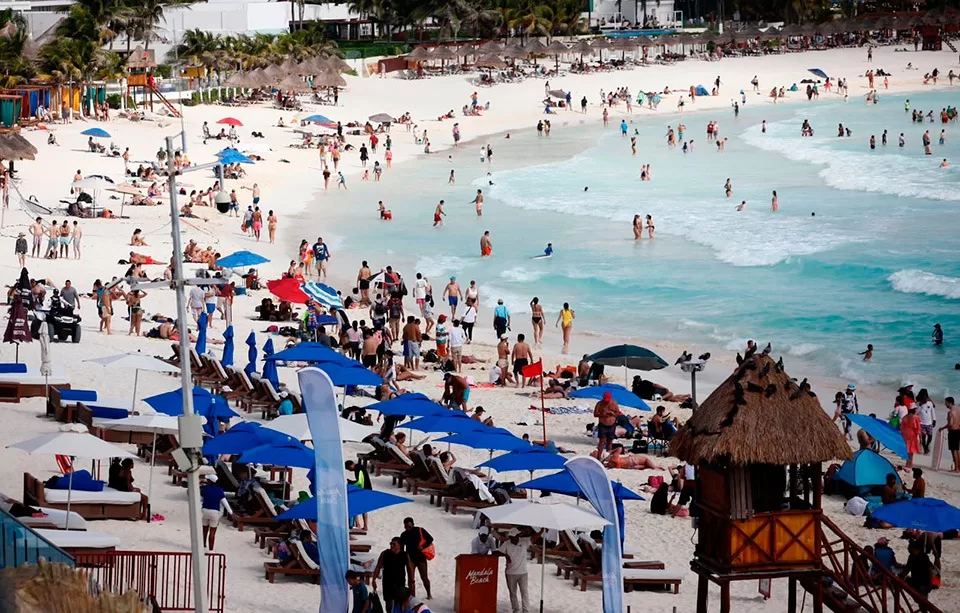 El Caribe mexicano rompe récords con 33.7 millones de pasajeros en 2023