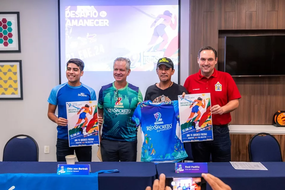 Presentan “Desafío al amanecer” primera carrera atlética del año en Solidaridad