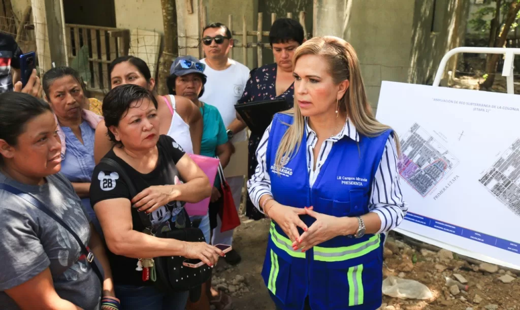 Lili Campos Miranda informa su intención de reelegirse como presidenta municipal de Solidaridad