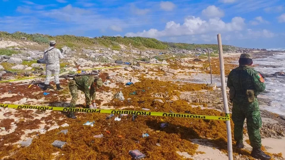 Recala en playas de Cozumel más de 20 kilos de cocaína valuada en 6 millones de pesos