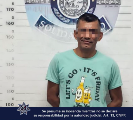 Detenida al ser sorprendida dentro de una casa en Playa del Carmen