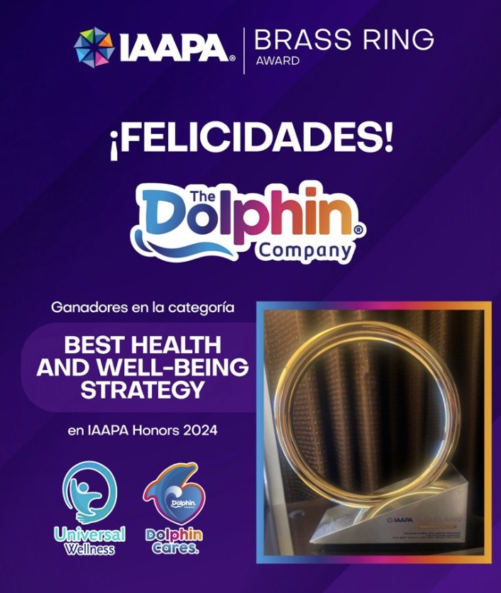 The Dolphin Company recibe reconocimiento por su Programa de Bienestar