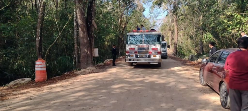 Rescatan cuerpo de persona ahogada en un cenote en las afueras de Felipe Carrillo Puerto