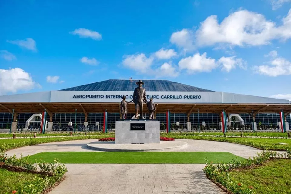 El aeropuerto de Tulum registra 18 vuelos, 14 internacionales