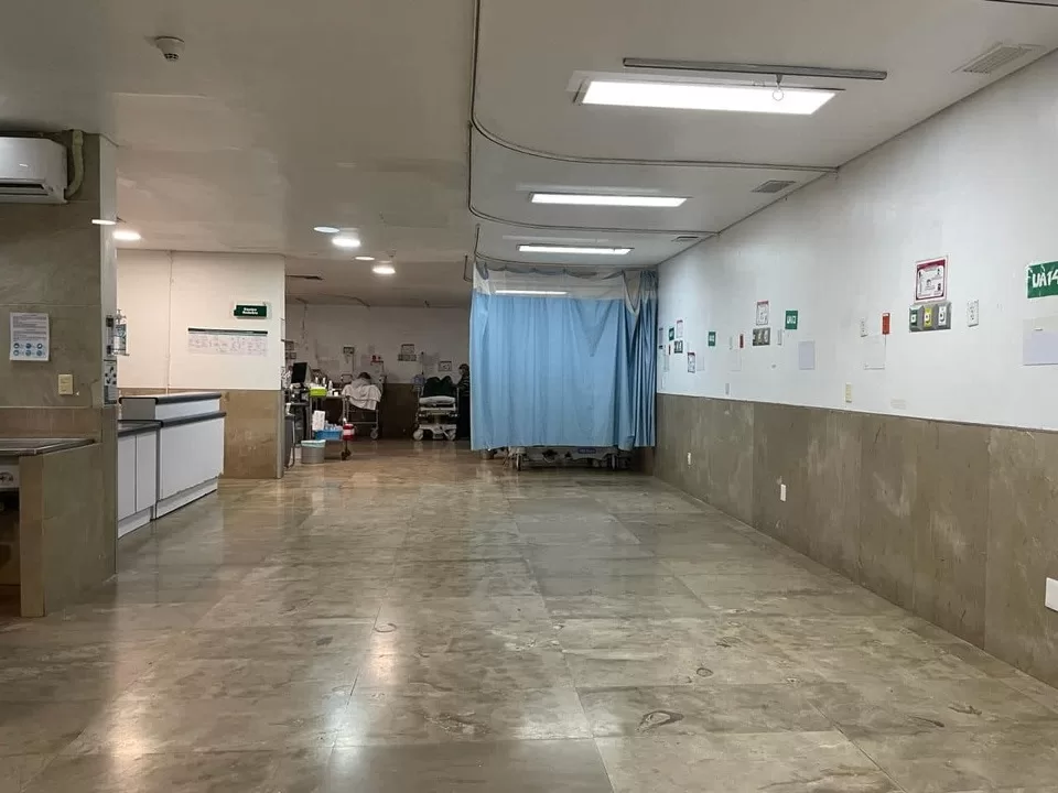 Concluye reparación de zona afectada en área de urgencias de hospital de Cancún