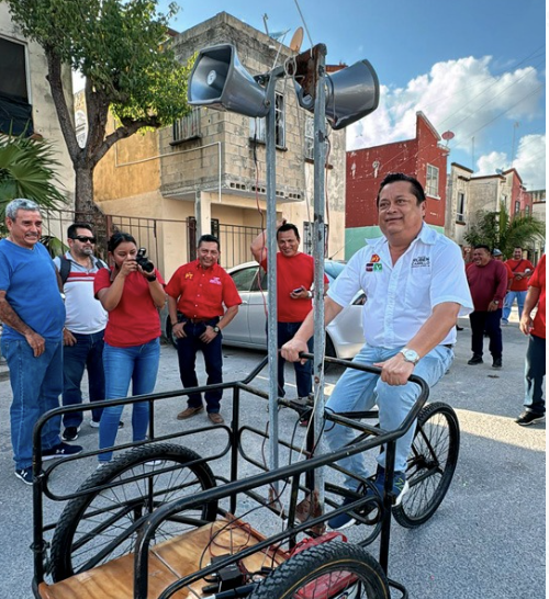 Rubén Carrillo recibe cálida bienvenida en Valle Verde y Villas Otoch Paraíso