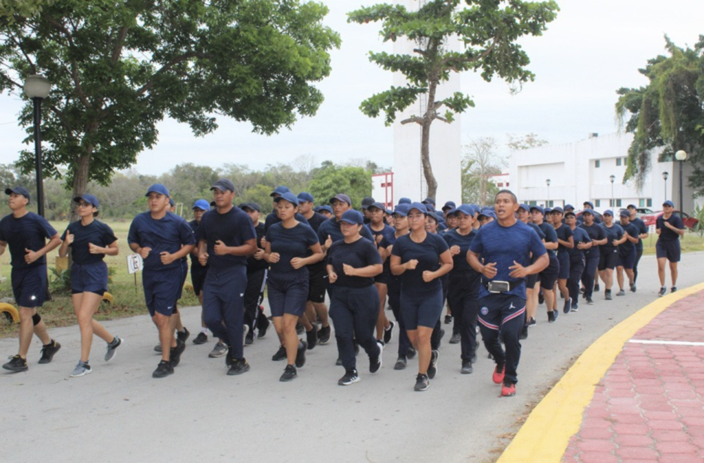 Se preparan cadetes para formar parte de la Policía de Q. Roo