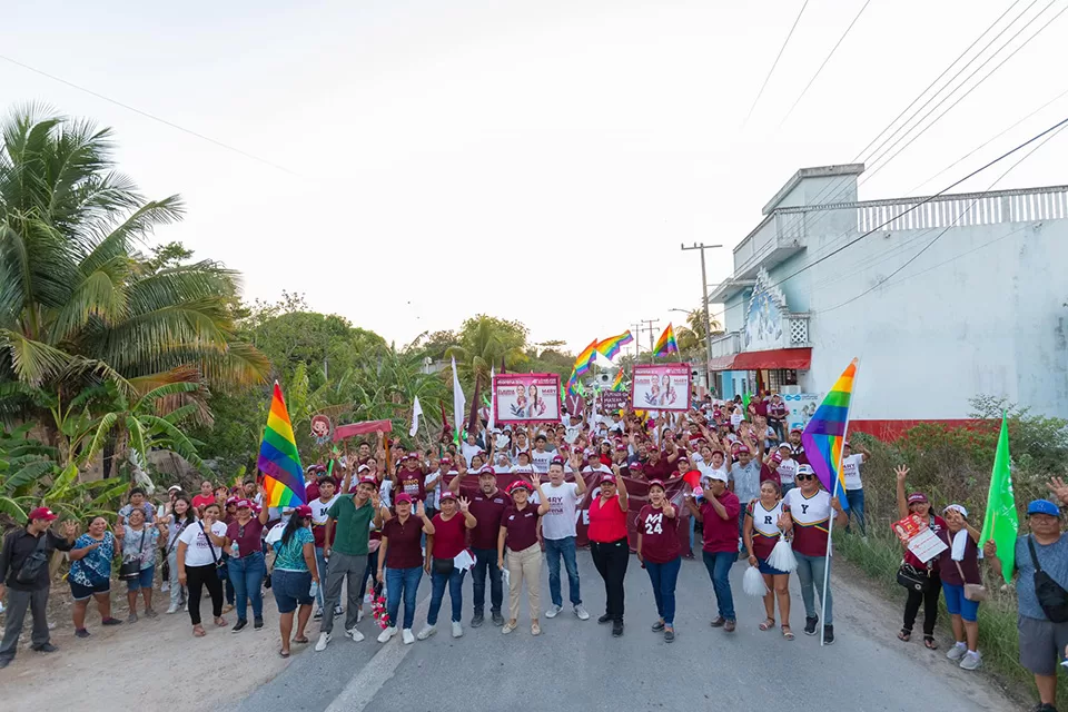 Recibe Mary Hernández en FCP el respaldo de la comunidad LGBT