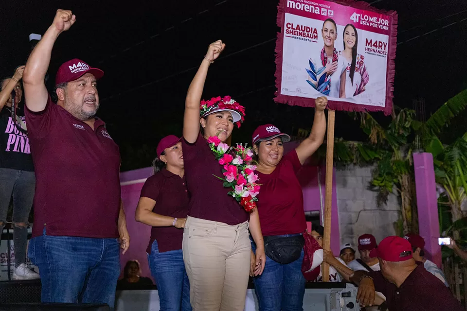 Recibe Mary Hernández en FCP el respaldo de la comunidad LGBT