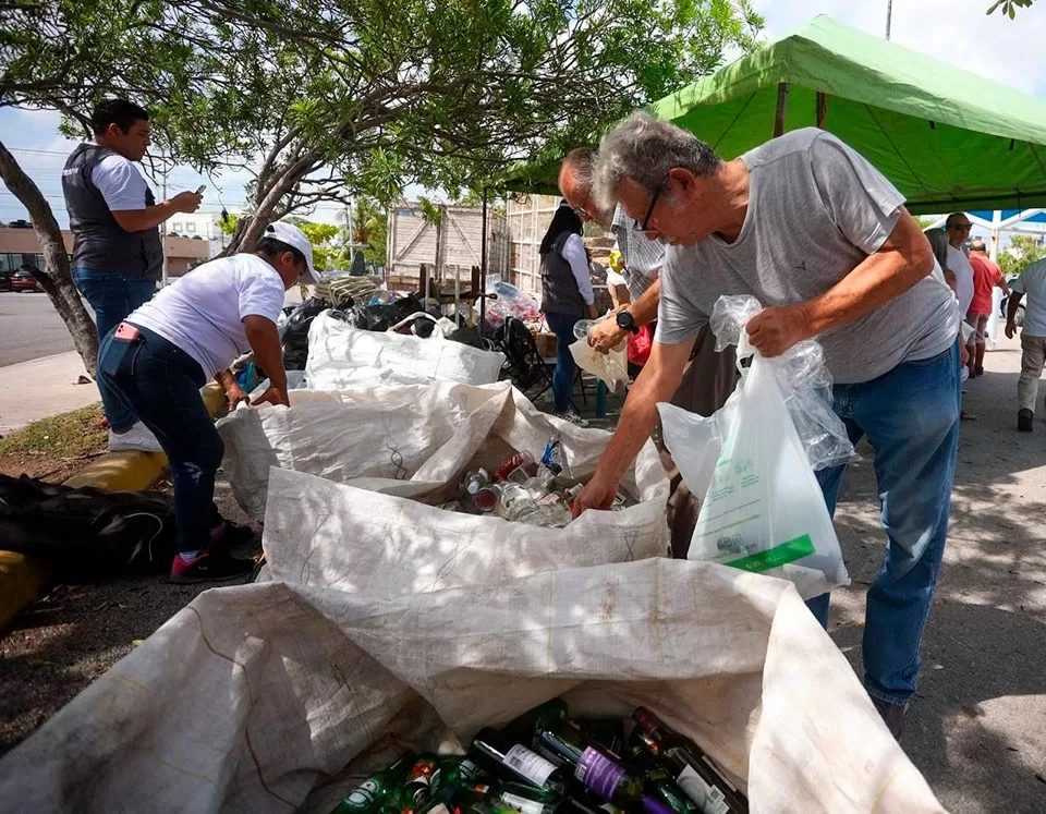 Jornada de acopio de residuos reciclables en 7 puntos de Cancún