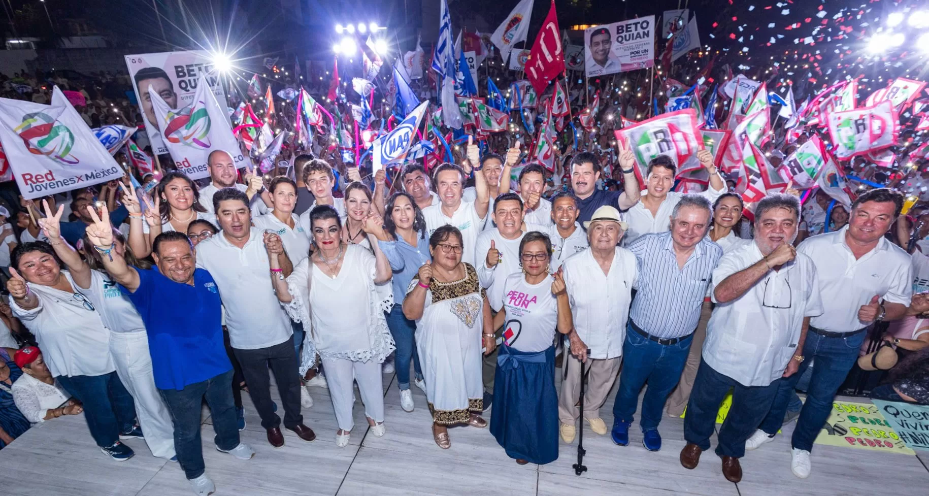 Ofrece Pedro Joaquín devolver la paz y tranquilidad a Cozumel