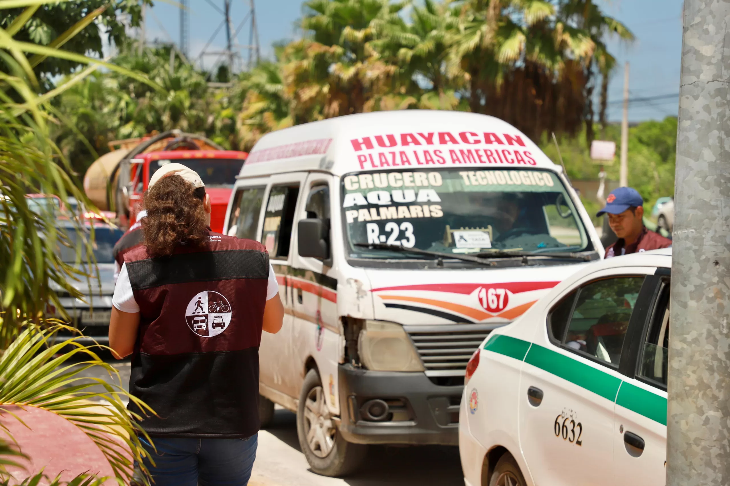 Imoveqroo refuerza la seguridad en unidades de transporte público en Quintana Roo