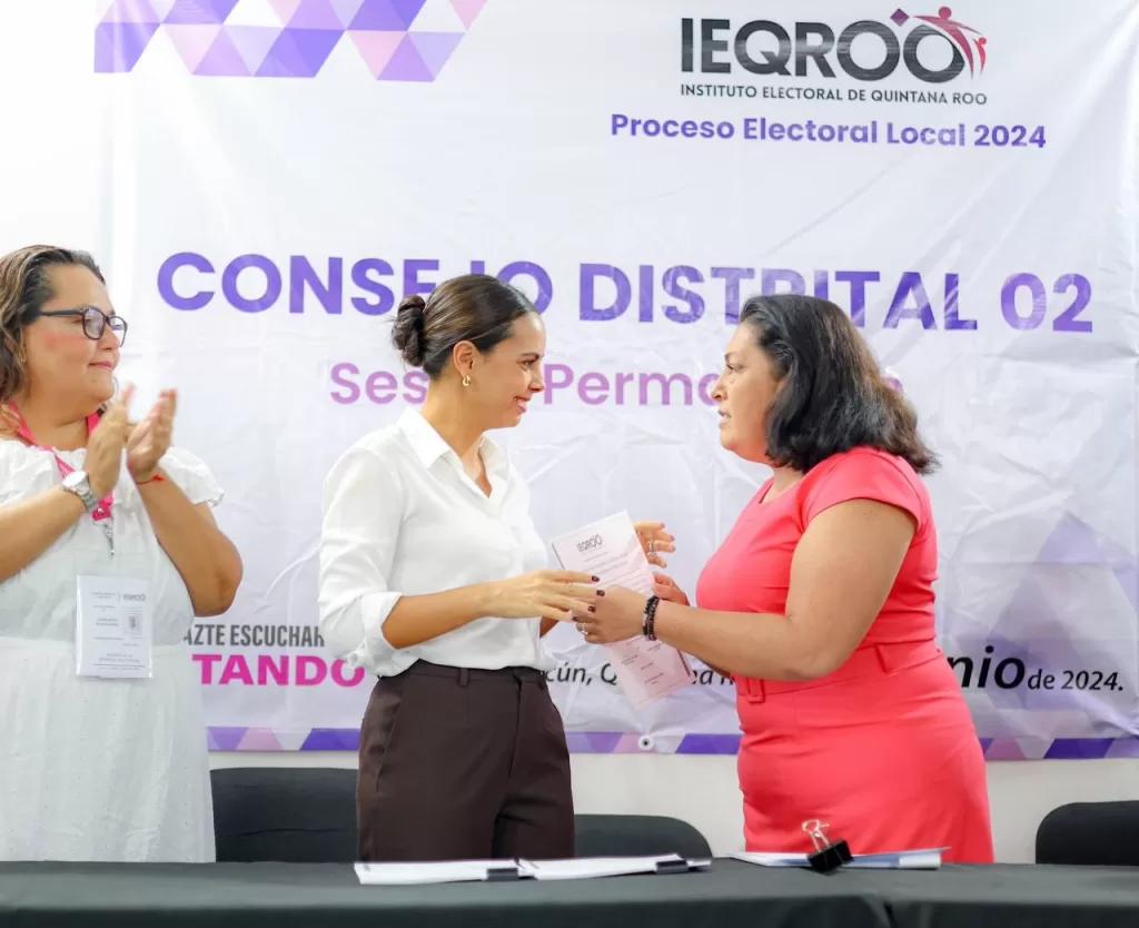 Ana Patricia Peralta tiene su constancia como presidente municipal electa de Benito Juárez