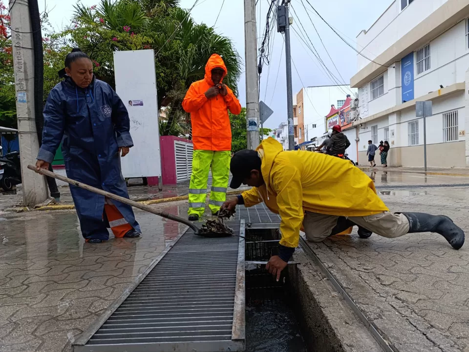 Isla Mujeres, listo para brindar atención a la ciudadanía ante el mal tiempo