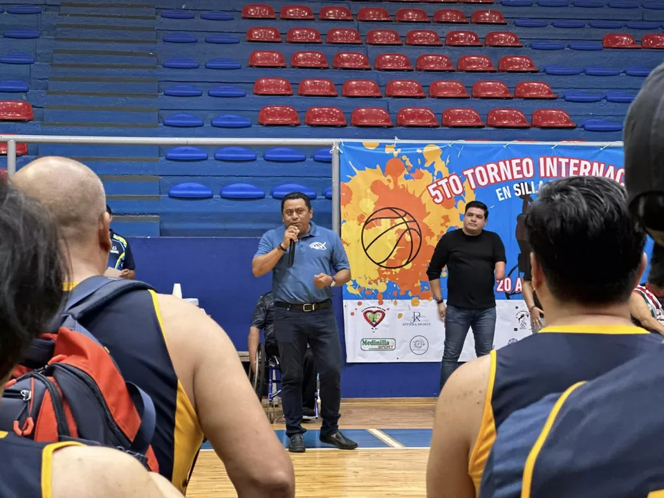 Inauguran en Playa torneo de baloncesto en silla de ruedas