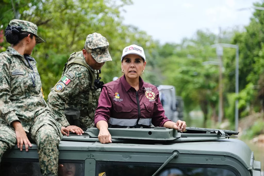 Mara Lezama agradece a la Semar y Sedena su invaluable apoyo