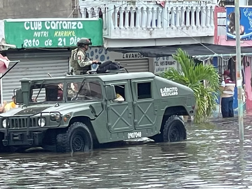 Lluvias en Chetumal afectaron 120 colonias