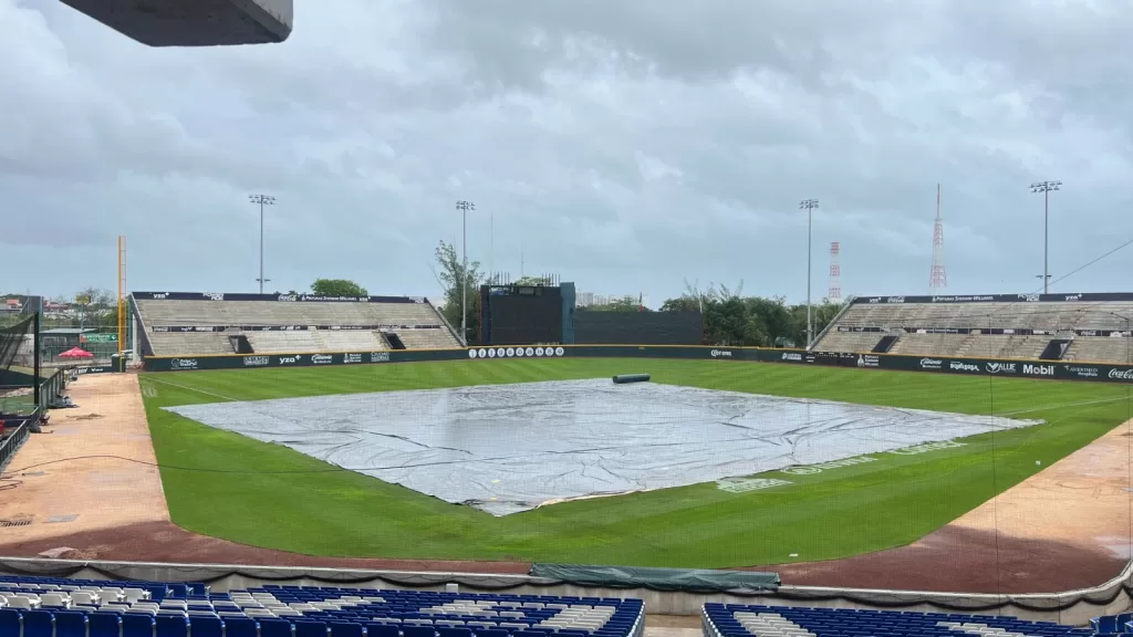 Por la lluvia en Cancún, la serie entre Tigres y Piratas se canceló