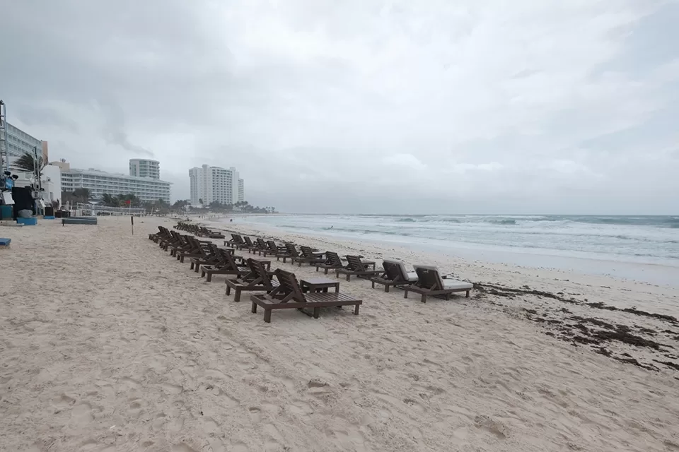 La actividad turística, ligeramente afectada por el clima lluvioso