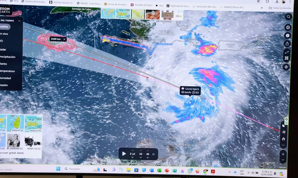 Isla Mujeres se prepara ante la potencial llegada de Beryl