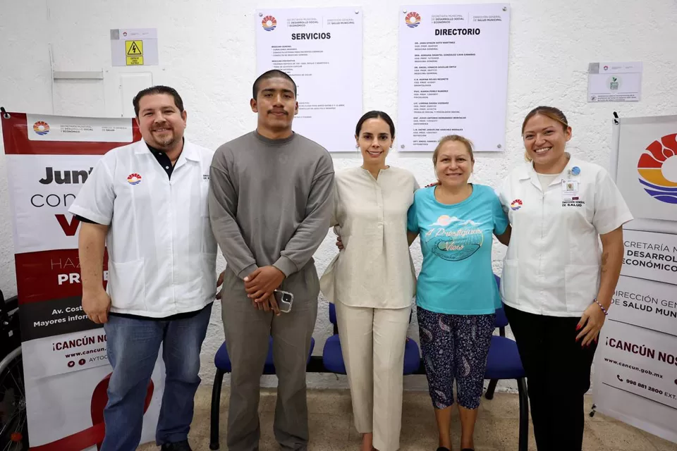 Inauguran Unidad Médica Municipal en Zona Fundacional de Cancún